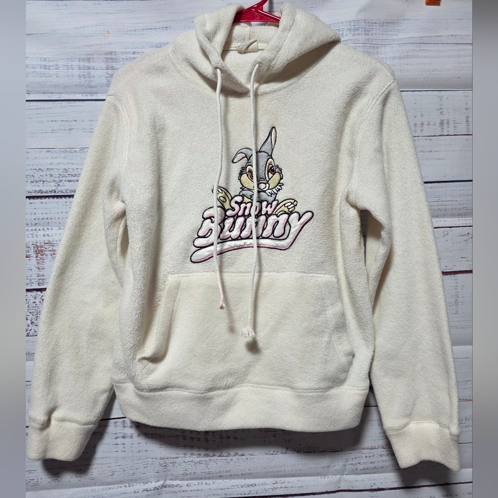 Cream Snow Bunny Hoodie